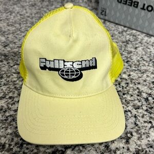 Nelk Full send yellow trucker cap